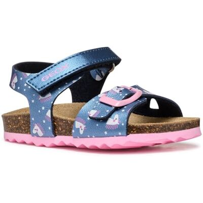 Geox B Sandal Chalki Girl, Marinblå, 20 EU Geox B Sandal Chalki Girl, Marinblå, 20 EU