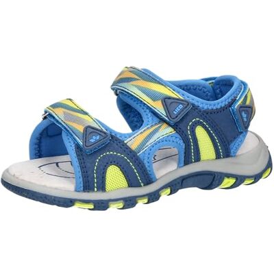 Lico Unisex barn Luca V sandaler, Blå citron, 27 EU Lico Unisex barn Luca V sandaler, Blå citron, 27 EU