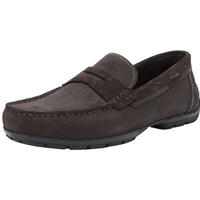 Geox Herr U Moner W 2fit D mocka, Dk Brown, 43 EU Geox Herr U Moner W 2fit D mocka, Dk Brown, 43 EU