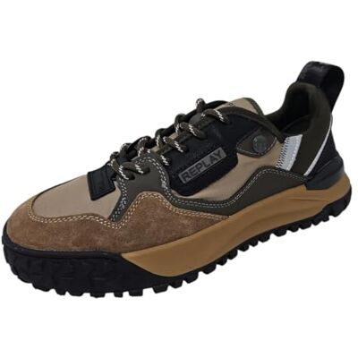 Replay Blix blender sneakers, 3165 taupe MIL grön, 42 EU, 3165 Taupe Mil Green, 42 EU Replay Blix blender sneakers, 3165 taupe MIL grön, 42 EU, 3165 Taupe Mil Green, 42 EU
