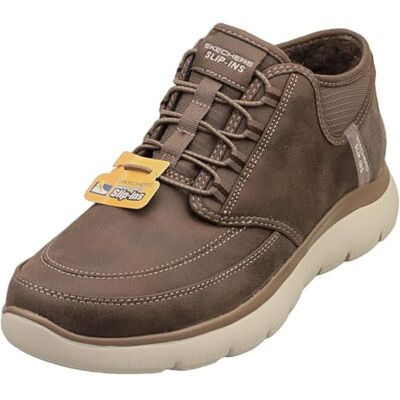 Skechers herr Summits Siegul Sneakers, Chocolate Suede/Trim, 44 EU Skechers herr Summits Siegul Sneakers, Chocolate Suede/Trim, 44 EU