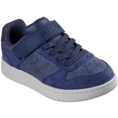 Skechers pojke Quick Street Smooth Avenue Sneaker, Marinblått Xsp, 10.5 UK Child Skechers pojke Quick Street Smooth Avenue Sneaker, Marinblått Xsp, 10.5 UK Child
