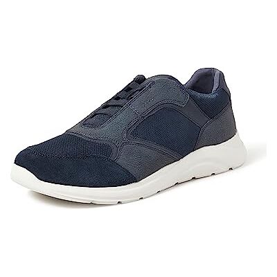 Geox Herr U Damiano sneakers, marinblå, 42 EU Geox Herr U Damiano sneakers, marinblå, 42 EU