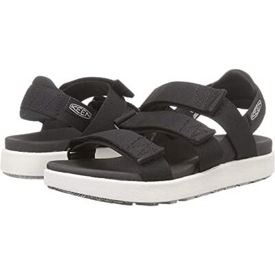 KEEN Elle Strappy Sandal för kvinnor, Svart ånga, 41 EU KEEN Elle Strappy Sandal för kvinnor, Svart ånga, 41 EU