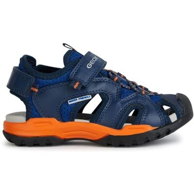 Geox Boy's Closed Toe Sandals, 7,5 UK barn, Kunglig orange, 4 Big Kid Geox Boy's Closed Toe Sandals, 7,5 UK barn, Kunglig orange, 4 Big Kid