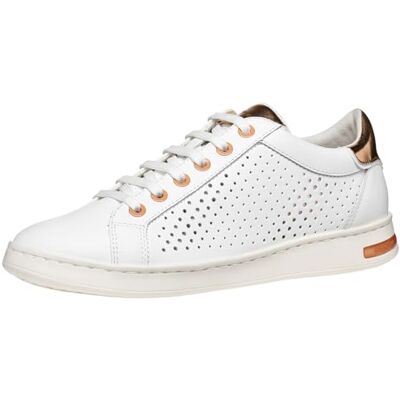 Geox Dam D Jaysen B sneakers, vit/persika, 40 EU Geox Dam D Jaysen B sneakers, vit/persika, 40 EU