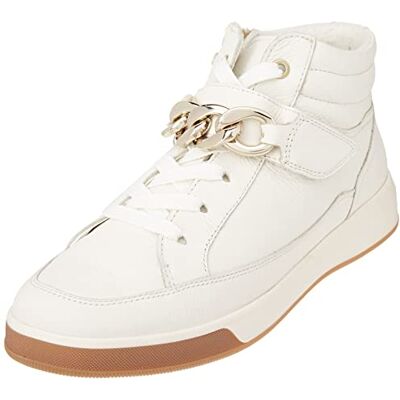 ARA Rom höga sneakers för kvinnor, kräm, 41.5 EU ARA Rom höga sneakers för kvinnor, kräm, 41.5 EU