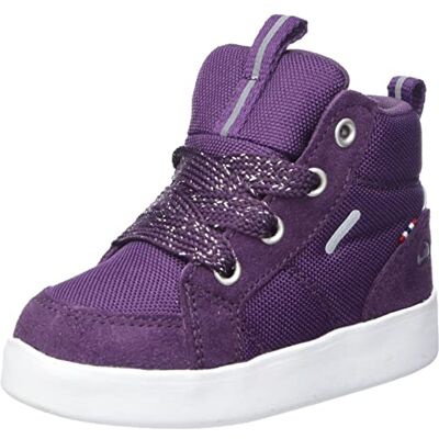 Viking Flicka leende Mid Wp Rain Shoe, aubergine, 30 EU Schmal Viking Flicka leende Mid Wp Rain Shoe, aubergine, 30 EU Schmal
