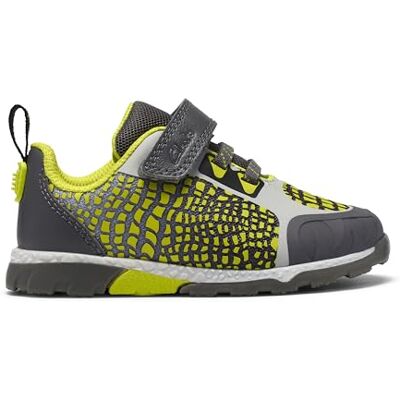 Clarks Steggy2Flux T Childrens Grey/Green, 5 Clarks Steggy2Flux T Childrens Grey/Green, 5