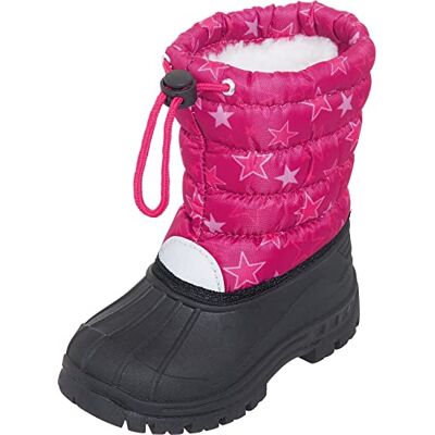 Playshoes unisex barn vinterbootie snösko, Stjärna, 32/33 EU Playshoes unisex barn vinterbootie snösko, Stjärna, 32/33 EU
