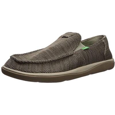 Sanuk Vagabond Tripper Mesh Loafer Flat, Vintage kaki, 40 EU Sanuk Vagabond Tripper Mesh Loafer Flat, Vintage kaki, 40 EU