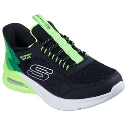 Skechers pojkar Microspec Max Brisk-Stripe Sneaker, Svart, 11 UK Child Skechers pojkar Microspec Max Brisk-Stripe Sneaker, Svart, 11 UK Child