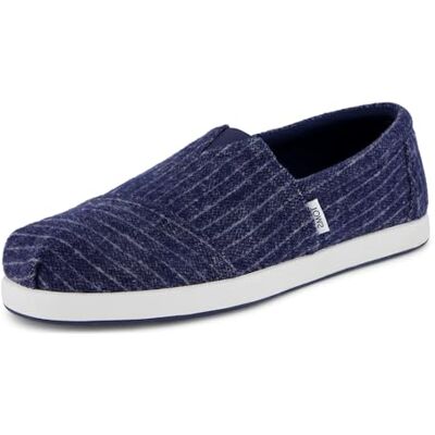 TOMS Alp FWD Espadrille, Navy Cozy Stripe, 9,5 UK, Marinblå mysig rand, 43.5 EU TOMS Alp FWD Espadrille, Navy Cozy Stripe, 9,5 UK, Marinblå mysig rand, 43.5 EU