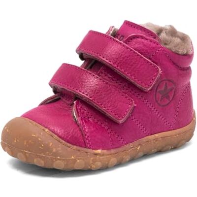 Bisgaard Unisex barn hale V-lamb-sneakers, Djup rosa, 22 EU Bisgaard Unisex barn hale V-lamb-sneakers, Djup rosa, 22 EU