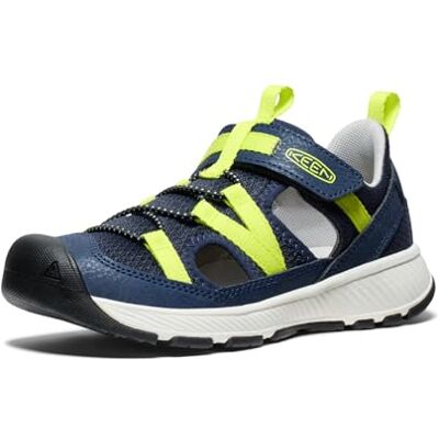 KEEN Unisex Barn Motozoa Sandal, Naval Academy Evening Primrose, 38 EU KEEN Unisex Barn Motozoa Sandal, Naval Academy Evening Primrose, 38 EU