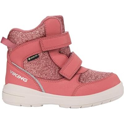 Viking flicka rolig glitter varm GTX 2v snöstövel, Rosa, 32.5 EU Viking flicka rolig glitter varm GTX 2v snöstövel, Rosa, 32.5 EU