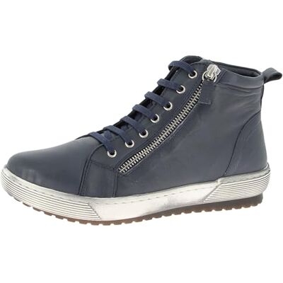 Andrea Conti dam höga sneakers, blå, 41 EU, D blå, 41 EU Andrea Conti dam höga sneakers, blå, 41 EU, D blå, 41 EU