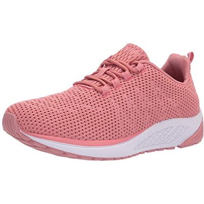 Propét womens Tour Knit Sneaker, Dark Pink, 9 X-Wide US Propét womens Tour Knit Sneaker, Dark Pink, 9 X-Wide US