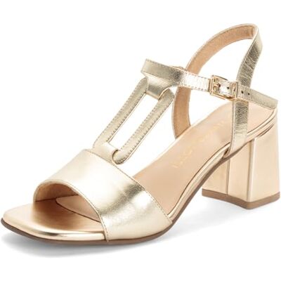 MARCO TOZZI dam 2–28332-44 sandaler, guld, 39 EU MARCO TOZZI dam 2–28332-44 sandaler, guld, 39 EU