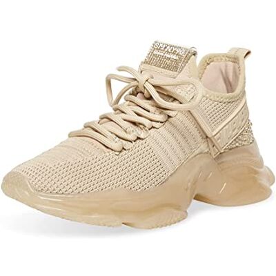 Steve Madden Maxima sneaker för kvinnor, Blush multi, 38 EU Steve Madden Maxima sneaker för kvinnor, Blush multi, 38 EU