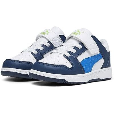 PUMA Rebound Layup Lo SL V Inf, Tofflor, White-Racing Blå-Persian Blue-Parakeet Green, 37 EU, White Racing Blue Persian Blue Parakeet Green, 37 EU PUMA Rebound Layup Lo SL V Inf, Tofflor, White-Racing Blå-Persian Blue-Parakeet Green, 37 EU, White Racing Blue Persian Blue Parakeet Green, 37 EU