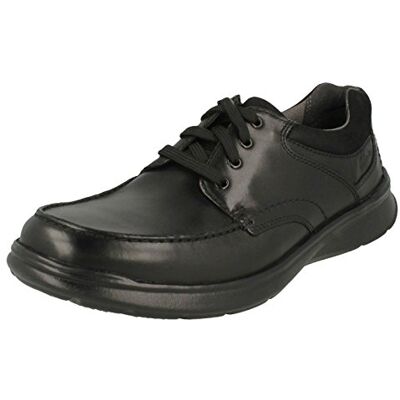 Clarks Cotrell Edge Mens Blk Smooth Lea, 7.5 Clarks Cotrell Edge Mens Blk Smooth Lea, 7.5