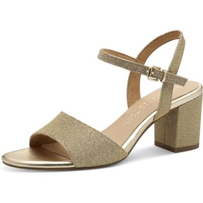 MARCO TOZZI dam 2–28313-44 sandaler, metallic, 41 EU, Metallic, 41 EU MARCO TOZZI dam 2–28313-44 sandaler, metallic, 41 EU, Metallic, 41 EU