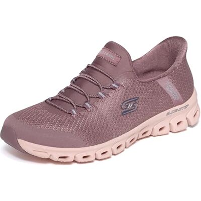 Skechers Dam Glide-Step-Vibey Handfree Slip-ins Sneaker, Burg=vinröd, 39 EU Skechers Dam Glide-Step-Vibey Handfree Slip-ins Sneaker, Burg=vinröd, 39 EU