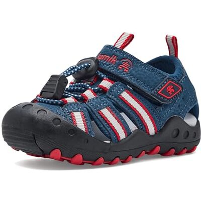 Kamik Unisex barn krabba stängda sandaler, Marin Red Nrd, 34 EU Kamik Unisex barn krabba stängda sandaler, Marin Red Nrd, 34 EU