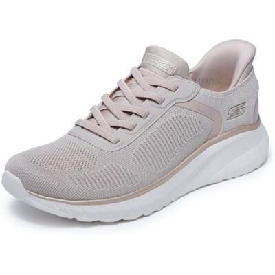 Skechers Dam BOBS Squad Chaos Current Muse sneakers, naturligt guld, 3,5 UK Skechers Dam BOBS Squad Chaos Current Muse sneakers, naturligt guld, 3,5 UK
