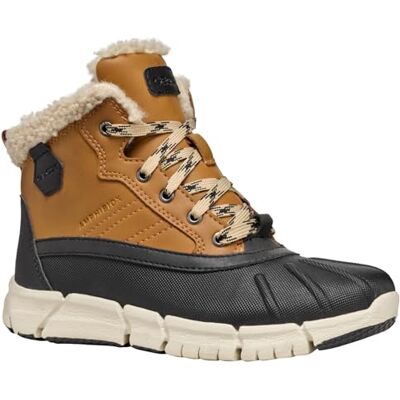 Geox Pojkar J Flexyper Boy B ABX Ankle Boot, Dk Yellow Black 1, 37 EU Geox Pojkar J Flexyper Boy B ABX Ankle Boot, Dk Yellow Black 1, 37 EU