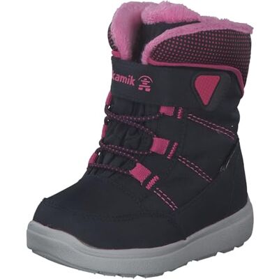 Kamik Unisex pojke Kinder Stance2 snökänga, Marinblå magenta, 32 EU Kamik Unisex pojke Kinder Stance2 snökänga, Marinblå magenta, 32 EU