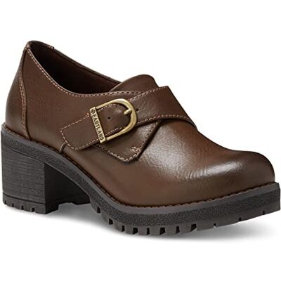 Eastland Women's Nadia Oxford, Brown, 9.5 Eastland Women's Nadia Oxford, Brown, 9.5