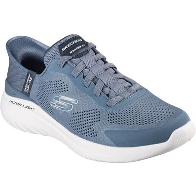 Skechers Herr handsfree Slip-ins Bounder 2.0 EMERGED Sneaker, Skiffernät syntetisk, 39.5 EU Skechers Herr handsfree Slip-ins Bounder 2.0 EMERGED Sneaker, Skiffernät syntetisk, 39.5 EU