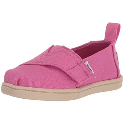 TOMS Pojkens Tiny Alpargata Loafer Flat, Rosa, 10 UK barn TOMS Pojkens Tiny Alpargata Loafer Flat, Rosa, 10 UK barn