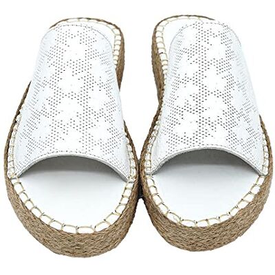 Bonateks Dam FRRBTRLKY100057 kil sandal, vit, 37 EU, vit, 37 EU Bonateks Dam FRRBTRLKY100057 kil sandal, vit, 37 EU, vit, 37 EU