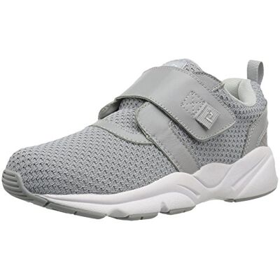 Propét Stability X Strap, sneakers för kvinnor, Ljusgrå, 38.5 EU X-bred Propét Stability X Strap, sneakers för kvinnor, Ljusgrå, 38.5 EU X-bred
