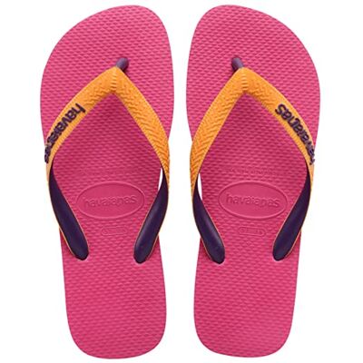 Havaianas unisex-slippers, roze elektrisch, 1/2 VK Havaianas unisex-slippers, roze elektrisch, 1/2 VK