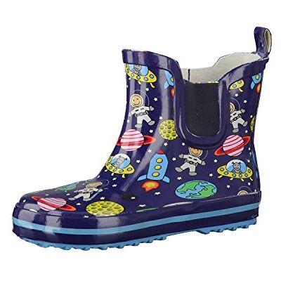 Beck Space pojkar kort skaft gummistövlar, Blå mörkblå 05, 29 EU Beck Space pojkar kort skaft gummistövlar, Blå mörkblå 05, 29 EU