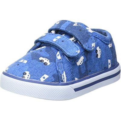 Chicco , Gabbiano sneakers, Sneaker med dubbel kardborreband Flicka 0-24, Blå, 20 Chicco , Gabbiano sneakers, Sneaker med dubbel kardborreband Flicka 0-24, Blå, 20