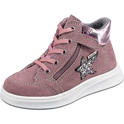 Richter Kinderschuhe Pojkar flickor Laura sneakers, makeup/silverpresenning, 33 EU Richter Kinderschuhe Pojkar flickor Laura sneakers, makeup/silverpresenning, 33 EU