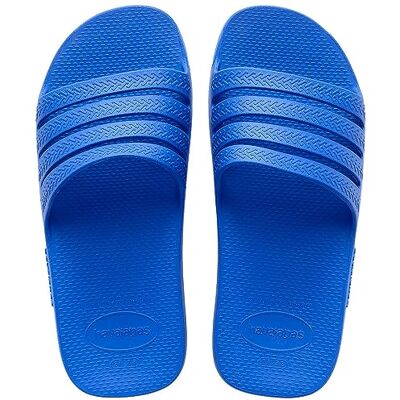 Havaianas Slide Stradi, sandal för barn, Blå stjärna, 39/40 EU Havaianas Slide Stradi, sandal för barn, Blå stjärna, 39/40 EU