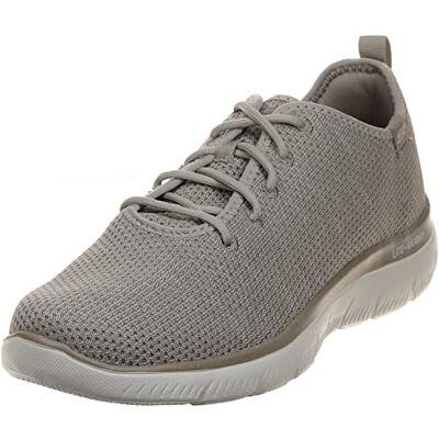 Skechers herr Summits Doharis Sneakers, Taupe Knit/Trim, 41 EU Skechers herr Summits Doharis Sneakers, Taupe Knit/Trim, 41 EU