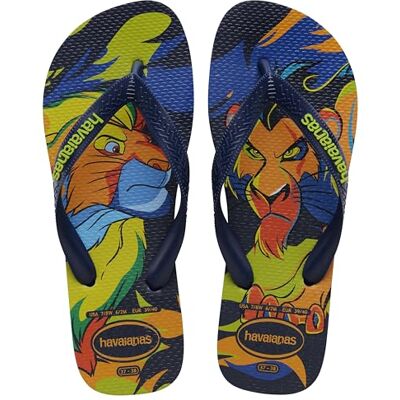 Havaianas unisex topp Disney klassisk flip-flop, blå, 4,5/5 UK, BLÅ, 4.5/5 UK Havaianas unisex topp Disney klassisk flip-flop, blå, 4,5/5 UK, BLÅ, 4.5/5 UK