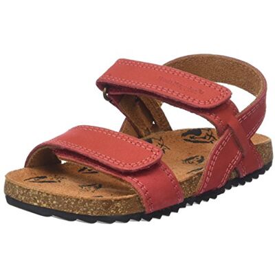 Hush Puppies unisex barn Boeme Peeptoe sandaler, röd 24 EU Hush Puppies unisex barn Boeme Peeptoe sandaler, röd 24 EU