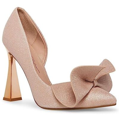 Betsey Johnson Kvinnor Nobble Pump, Champagne, 38 EU Betsey Johnson Kvinnor Nobble Pump, Champagne, 38 EU