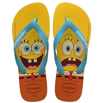 Havaianas Top Svampbob, Flip Flop, Unisex Vuxna, Citrus gul, 4.5/5 UK Havaianas Top Svampbob, Flip Flop, Unisex Vuxna, Citrus gul, 4.5/5 UK