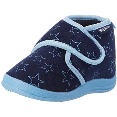 Playshoes Unisex barntofflor, marin pastell, 22/23 EU Playshoes Unisex barntofflor, marin pastell, 22/23 EU