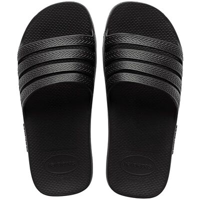Havaianas Slide Stradi, Slide Unisex Barn och ungdomar, Svart, 41/42 EU Havaianas Slide Stradi, Slide Unisex Barn och ungdomar, Svart, 41/42 EU