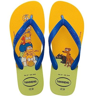 Havaianas Simpsons Citrusgeel 33/34 Havaianas Simpsons Citrusgeel 33/34